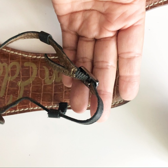 Sam Edelman Black Thong Sandals 9M - Picture 3 of 8